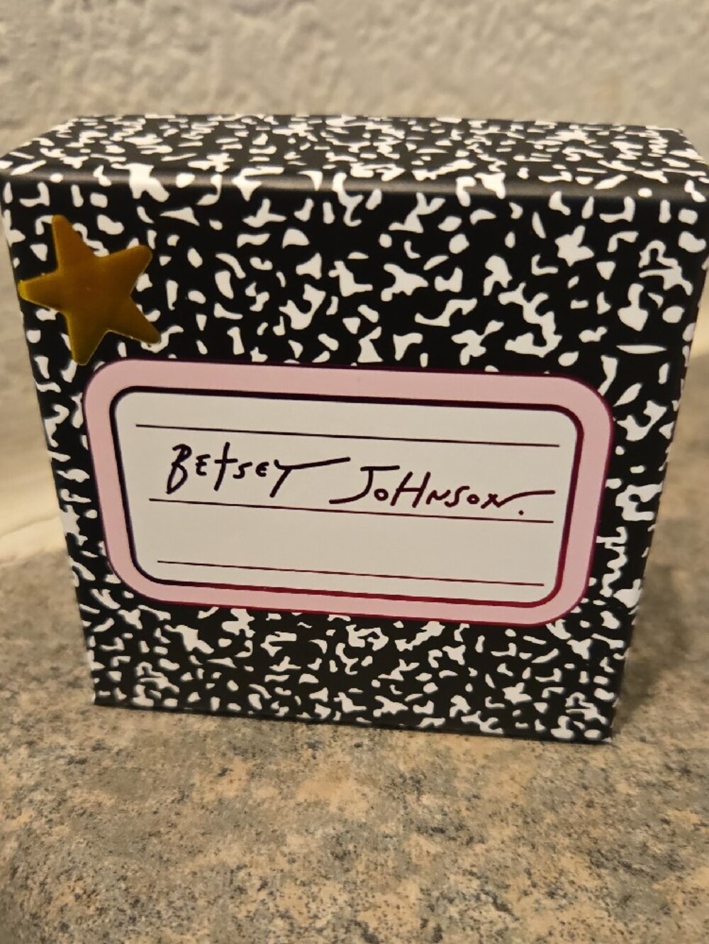 Betsey Johnson Pink and Yellow Pencil & Eraser Stud Earring Set Nwt - Picture 3 of 3